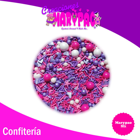 Mix Marypao Sprinkles Comestibles 14 De Febrero Para Cupcakes, Galletas, Etc.