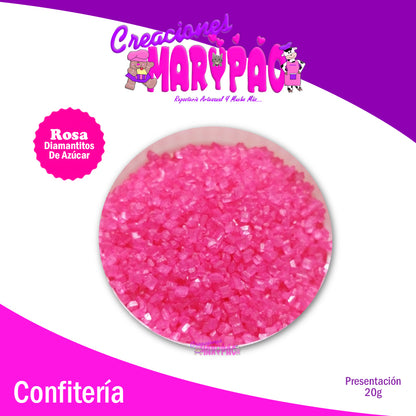 Sprinkles Diamantitos de Azúcar Confiteria Para Cupcakes - Creaciones Marypao