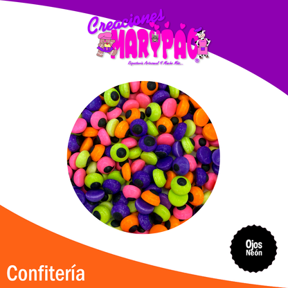 Sprinkles Ojos Comestibles Halloween Varios Diseños