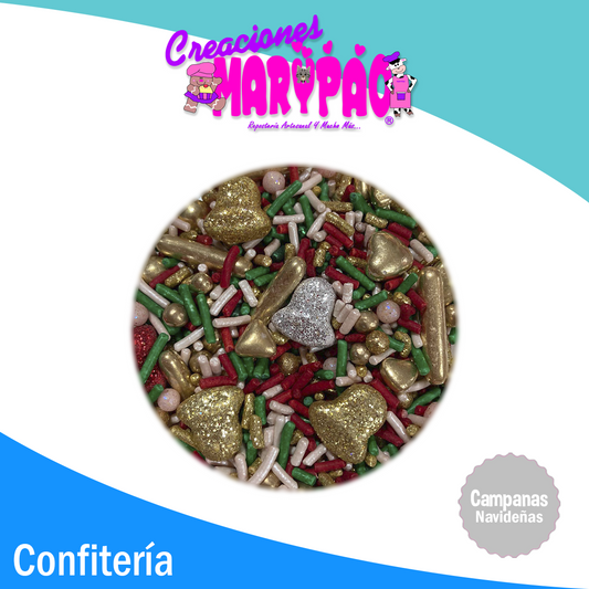 Sprinkles Navideños Campanas Mix