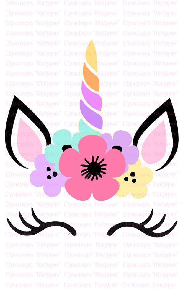 Transfers Para Gelatinas Gelapaletas Unicornio - Creaciones Marypao